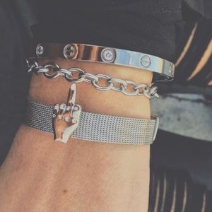FU Middle Finger Bracelet